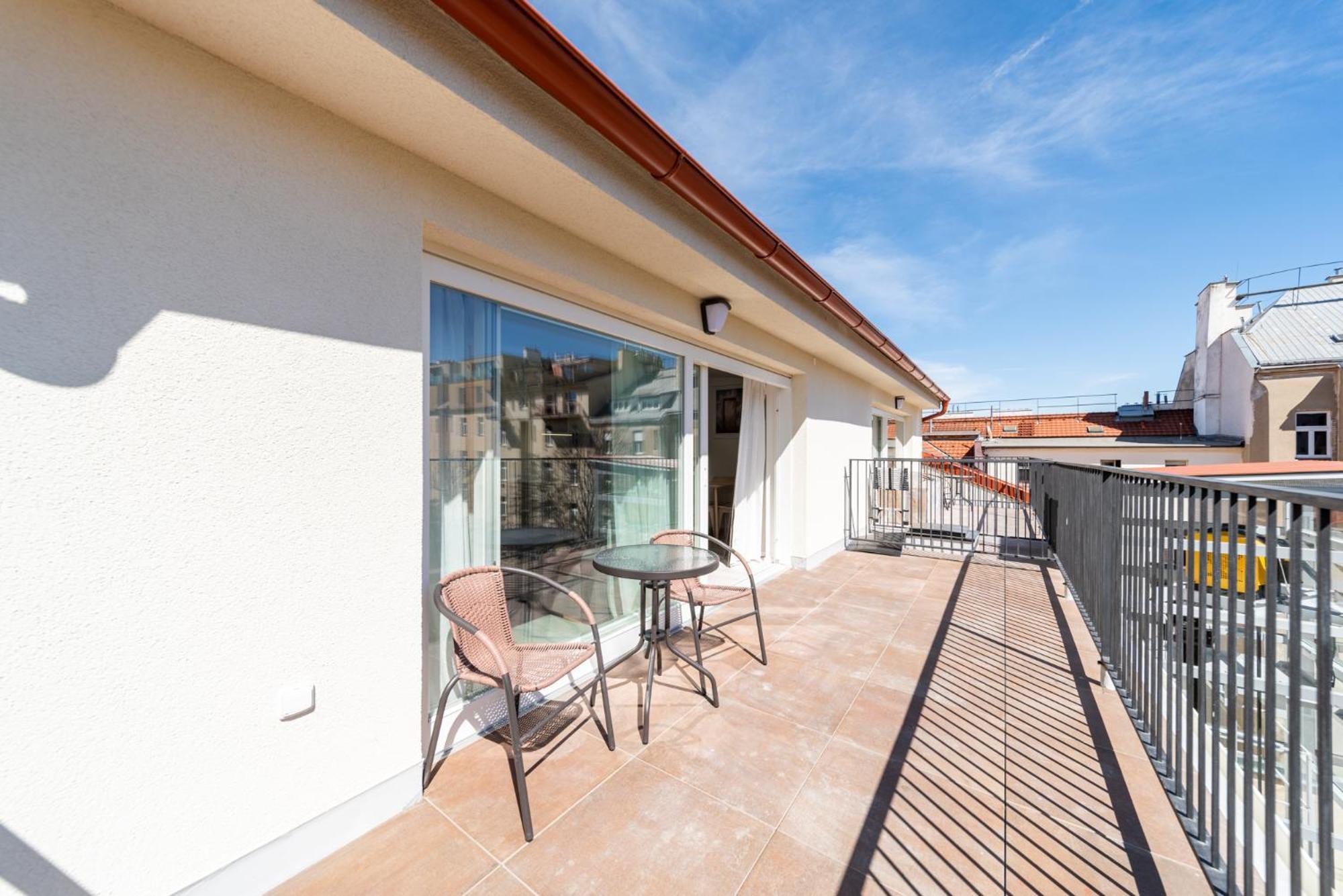 Apartments Borivojova 63 براغ المظهر الخارجي الصورة